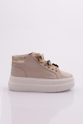 Dgn 1017 Kadın Sneaker Bej 