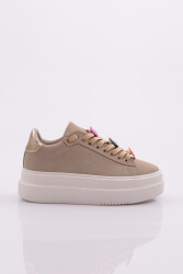 Dgn 1019 Kadın Sneaker Bej 