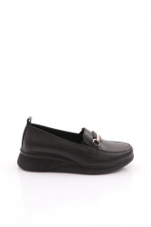 Dgn 2316 Kadin Loafer Ayakkabi Siyah 