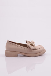 Dgn 3212 Kadin Günlük Loafer Bej 