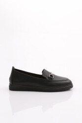 Dgn 409 Kadin Loafer Ayakkabi Siyah 