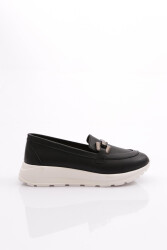 Dgn 459 Kadin Loafer Ayakkabi Siyah 