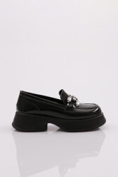 Dgn 521 Kadin Loafer Ayakkabi Siyah 