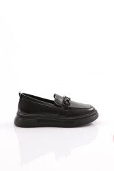 Dgn M700 Kadin Loafer Ayakkabi Siyah 