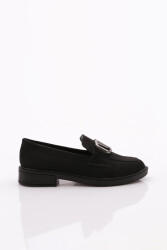 Dgn T04 Kadin Loafer Ayakkabi Siyah 