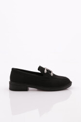 Dgn T10 Kadin Loafer Ayakkabi Siyah 