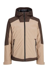 Jack & Jones 12238978-Fw Jcoaxel Transıtıonal Jacket Sn Erkek Mont Bej 