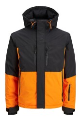 Jack & Jones 12241637-Fw Jcoalpıne Jacket Erkek Kaban Siyah 