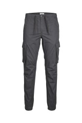 Jack & Jones 12242264 Jpstkane Jjnoah Cuffed Cargo Noos Ss Erkek Pantolon Siyah 