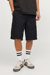 Jack & Jones 12253222 Jpstcole Jjcampaıgn Short Ss Erkek Shorts Siyah 