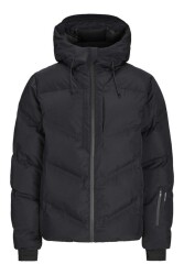 Jack & Jones 12260482 Jcoslay Heat Quılted Puffer Sn Erkek Şişme Mont Siyah 