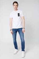 Loft Lf2031824-23Y Erkek T-Shirt Beyaz 