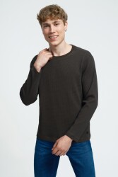 Loft Lf2033363-Fw Erkek Sweatshirt Haki 