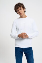 Loft Lf2034268-Fw Erkek Sweatshirt Beyaz 