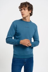 Loft Lf2034268-Fw Erkek Sweatshirt Mavi 