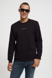 Loft Lf2034268-Fw Erkek Sweatshirt Siyah 