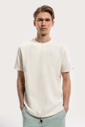 Loft Lf2034875 Ss Erkek T-Shirt Ekru 