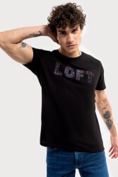 Loft Lf2035793 Ss Erkek T-Shirt Siyah 