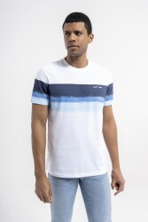 Loft Lf2036417 Ss Erkek T-Shirt Mavi 