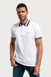 Loft Lf2036701 Ss Erkek Polo T-Shirt Beyaz 