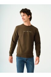 Loft Lf2037100 Erkek Sweatshirt Haki 