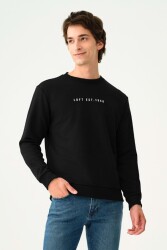 Loft Lf2037100 Erkek Sweatshirt Siyah 