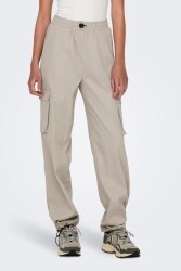 Only 15301004 Onlcashı Cargo Pant Wvn Noos Ss Kadın Pantolon Gri 