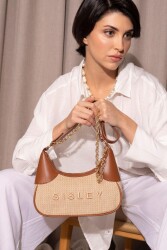 Sisley Sly-066 Kadın Omuz & Kol Çantası Taba 