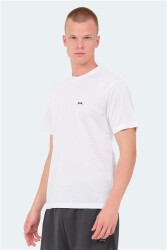 Slazenger St13Te156 Senato I Erkek Aktif T-Shirt Beyaz 