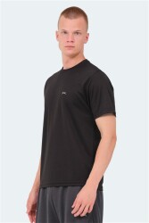 Slazenger St13Te156 Senato I Erkek Aktif T-Shirt Siyah 