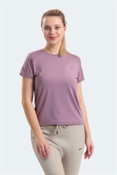 Slazenger St13Te215 Raıl Kadın T-Shirt Mor 