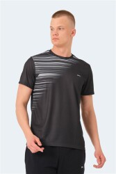 Slazenger St14Te010 Raven Erkek T-Shirt Siyah 