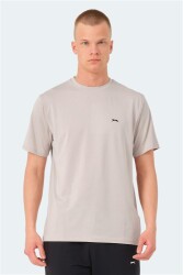 Slazenger St14Te047 Oswın Ktn Erkek T-Shirt Bej 