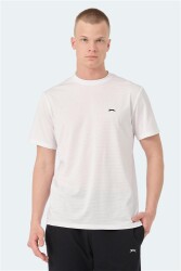 Slazenger St14Te047 Oswın Ktn Erkek T-Shirt Beyaz 