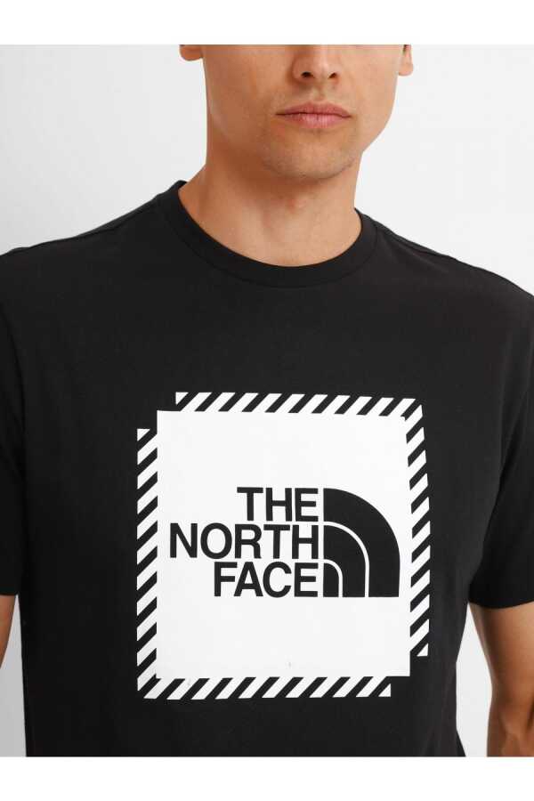 The Nort Face Nf0A7R4Jjk31 M Biner Graphic 2 Tee Siyah Erkek T