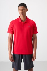 Tommy Life Erkek Polo Yaka T-Shirt T13Er-88252_01 Kırmızı 