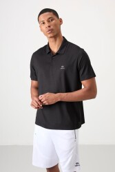 Tommy Life Erkek Polo Yaka T-Shirt T13Er-88252_01 Siyah 