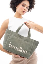 Unıted Colors Of Benetton Bnt-1102 Kadın El Çantası Haki 