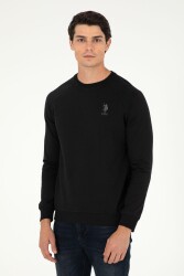 U.S. Polo Assn. G081Sz082-1926848 Erkek Sweatshirt Siyah 