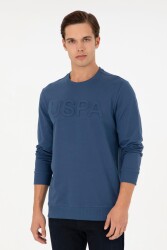 U.S. Polo Assn. G081Sz082-1926931 Erkek Sweatshirt Mavi 