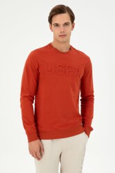 U.S. Polo Assn. G081Sz082-1926931 Erkek Sweatshirt Turuncu 